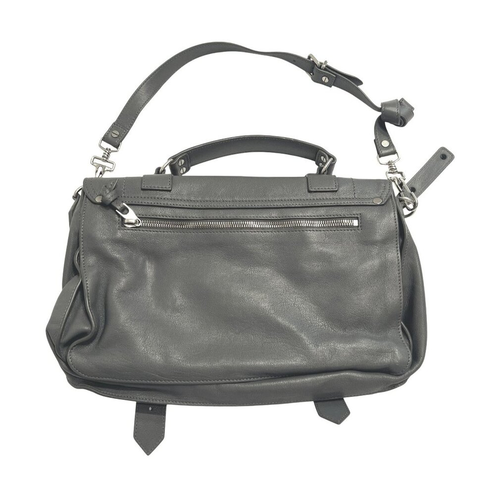 Proenza Schouler PS1 Medium Bag in Grey Leather - Picture 5 of 6